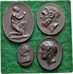 Lot 4 Stueck o J Medaille (MuntenenBankbiljetten-Penningen), Verzenden