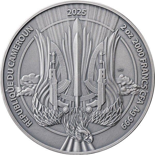 Kameroen. 2000 Francs 2025 Special Operations Forces, Postzegels en Munten, Munten | Europa | Niet-Euromunten