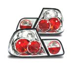 FEUX ARRIÈRE POUR BMW E46 98 -01 FOND CHROMÉ, Autos : Pièces & Accessoires, Verzenden