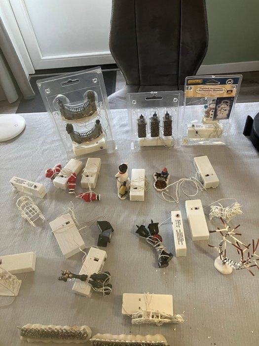 21 items met verlichting - Kerstdecoratie Lemax (25) -, Diversen, Kerst