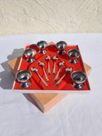 Guy Degrenne - Eierdopje (12) - Staal - Set eierdopjes met, Antiquités & Art