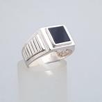 Zilver, Art Deco, Onyx - Ring