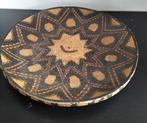 Groot Berberbord - Terracotta - Marokko - midden 20e eeuw, Antiquités & Art