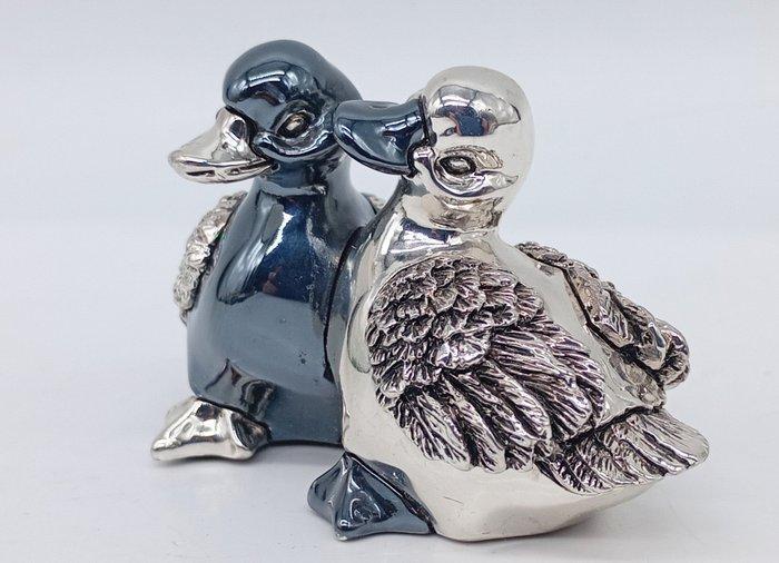 Principi - Beeldje - Papere - Bekleed met zilver, Antiek en Kunst, Antiek | Zilver en Goud