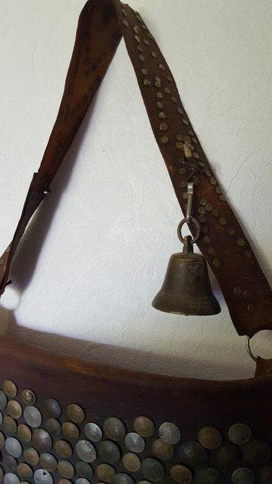 Zeldzame waterdragerszak - Leder - Marokko - Begin 20e eeuw, Antiek en Kunst, Kunst | Niet-Westerse kunst