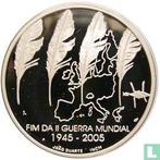Portugal 8 euro 2005 (PROOF) 60th anniversary of the end..., Postzegels en Munten, Verzenden, Overige landen, Goud, Overige waardes