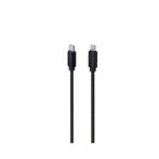 Gembird  USB-C Naar 8 pins Lighting kabel 1.8m zwart, Telecommunicatie, Mobiele telefoons | Telefoon-opladers, Ophalen of Verzenden
