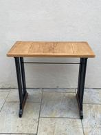 Wandtafel - Hout, Metaal - bijzettafel, Antiek en Kunst