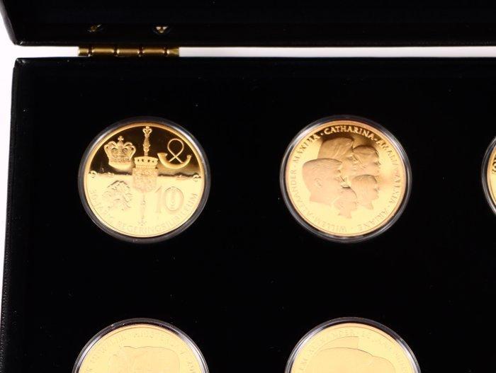 Nederland. Gouden Florijnen van Oranje-Nassau Verguld in, Postzegels en Munten, Munten | Europa | Niet-Euromunten