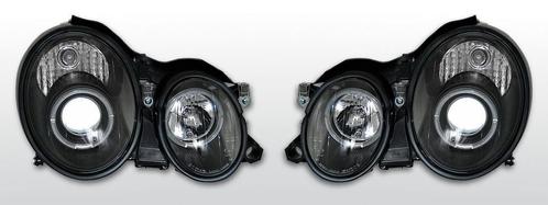 Koplampen Angel Eyes | Mercedes W208 CLK 1997-2002 | zwart, Auto-onderdelen, Verlichting, Nieuw, Verzenden