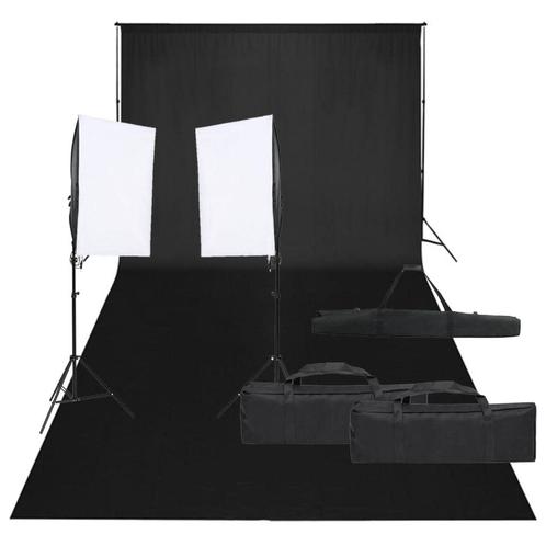 VD Fotostudioset met verlichtingsset en achtergrond 600 x, Auto diversen, Autogereedschap, Verzenden