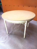 Table - Chippendale - Bambou, Bois - Faux rond