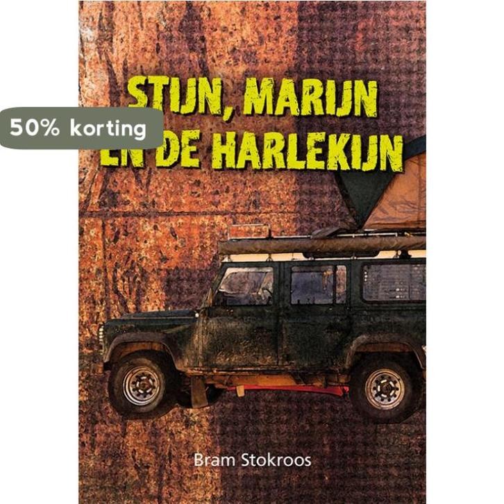 Stijn, Marijn en de Harlekijn 9789463653213 Bram Stokroos, Boeken, Kinderboeken | Jeugd | 13 jaar en ouder, Zo goed als nieuw