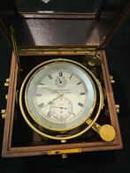 Klok - A. Lange & Söhne VEB Glashütte - Antiek Messing,, Antiek en Kunst, Antiek | Klokken