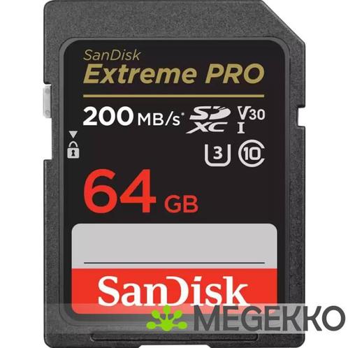 SanDisk Extreme PRO 64GB SDXC Geheugenkaart, Computers en Software, Overige Computers en Software, Nieuw, Verzenden