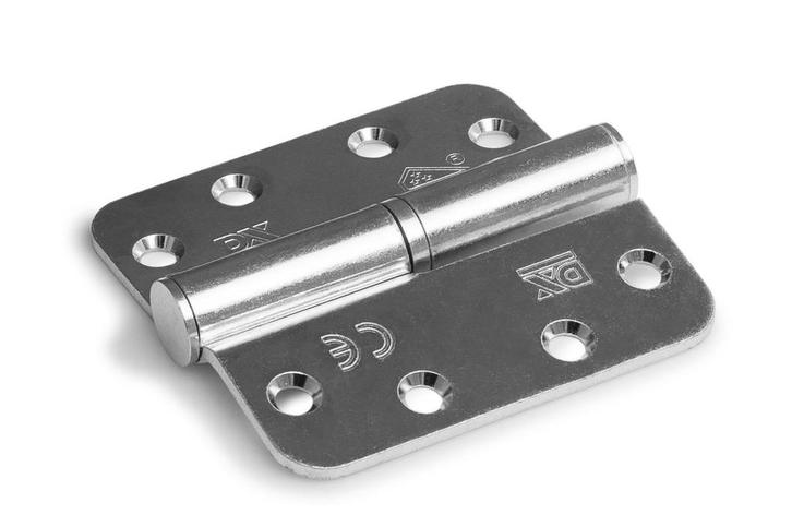 Kogelstift paumelle ronde hoeken 89x89 mm SKG3 staal verz..., Doe-het-zelf en Bouw, Hang- en Sluitwerk, Scharnier, Nieuw, Ophalen of Verzenden