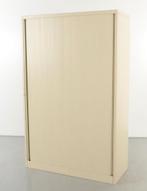 Mibra roldeurkast, creme, 195 x 125 cm, incl. 4 legborden, Huis en Inrichting, Nieuw, Ophalen of Verzenden