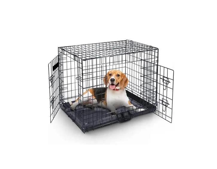 MaxxPet Hondenbench opvouwbaar 107x70x78cm (Hondenbenches), Dieren en Toebehoren, Hondenbenches, Nieuw, Ophalen of Verzenden