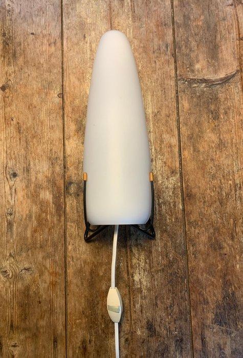 Philips - Louis Kalff - Wandlamp - Glas, Metaal, Antiek en Kunst, Antiek | Meubels | Stoelen en Sofa's