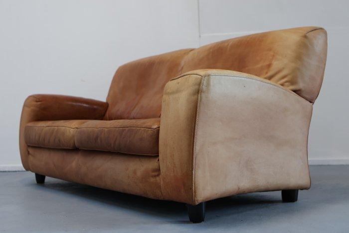 Molinari - Sofa - Softtail - Leder, Antiek en Kunst, Antiek | Meubels | Stoelen en Sofa's
