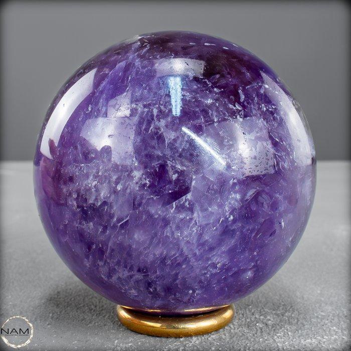 Fascinerende ametreen-kogel Harmonie van amethist en, Verzamelen, Mineralen en Fossielen