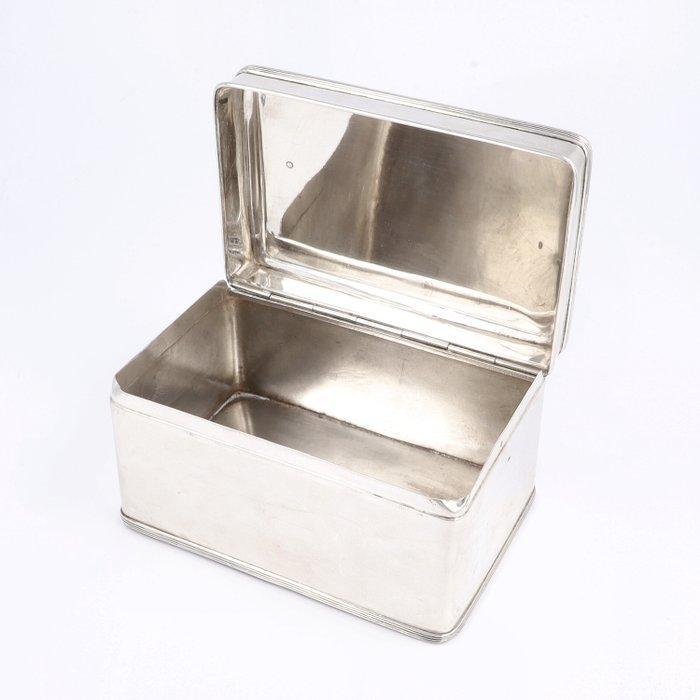 Rudolph Johannes de Ruiter (Den Haag) - Koektrommel - .833, Antiquités & Art, Antiquités | Argent & Or