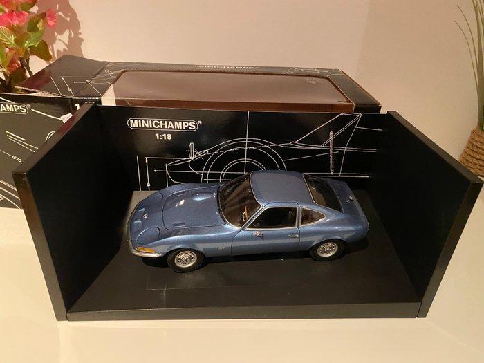 Minichamps 1:18 - Modelauto - Opel GT, Hobby en Vrije tijd, Modelauto's | 1:5 tot 1:12