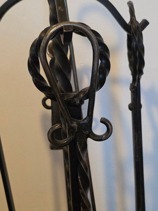 Accessoire de cheminée (10) - Fer - Ensemble d’outils pour, Antiquités & Art, Curiosités & Brocante