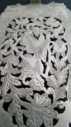 Lepel - wajang - .800 zilver - Djokja taartschep 800, Antiek en Kunst