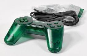 PS1 Analog Controller Innovation Green (PS1 Accessoires), Consoles de jeu & Jeux vidéo, Consoles de jeu | Sony PlayStation 1, Enlèvement ou Envoi