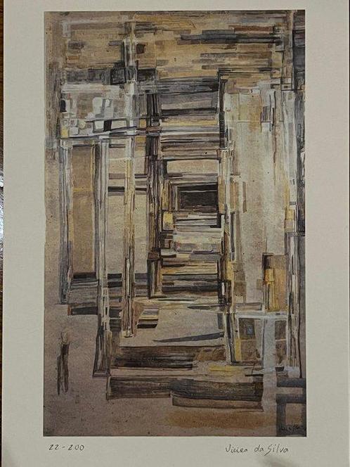 Maria Helena Vieira Da Silva (1908-1992) - Le Chemin, Antiek en Kunst, Antiek | Overige Antiek