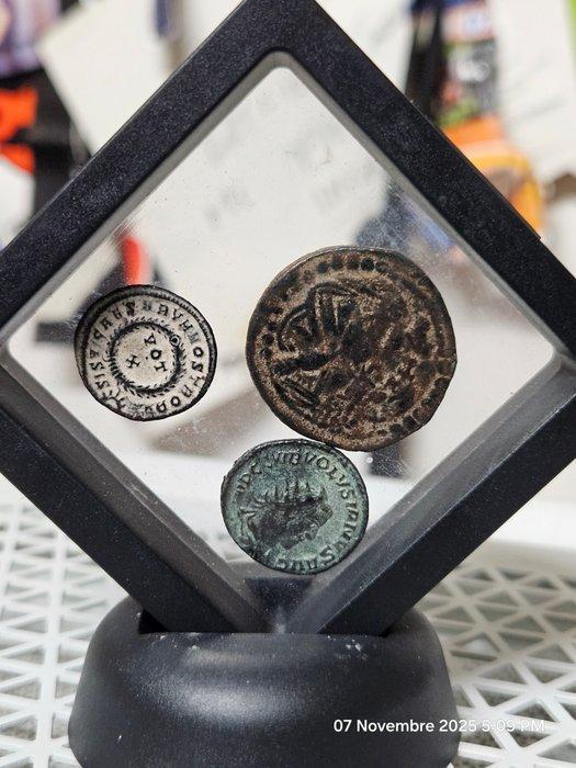 Romeinse Rijk Lot of 3 Æ coins (Zonder Minimumprijs), Postzegels en Munten, Munten | Europa | Niet-Euromunten
