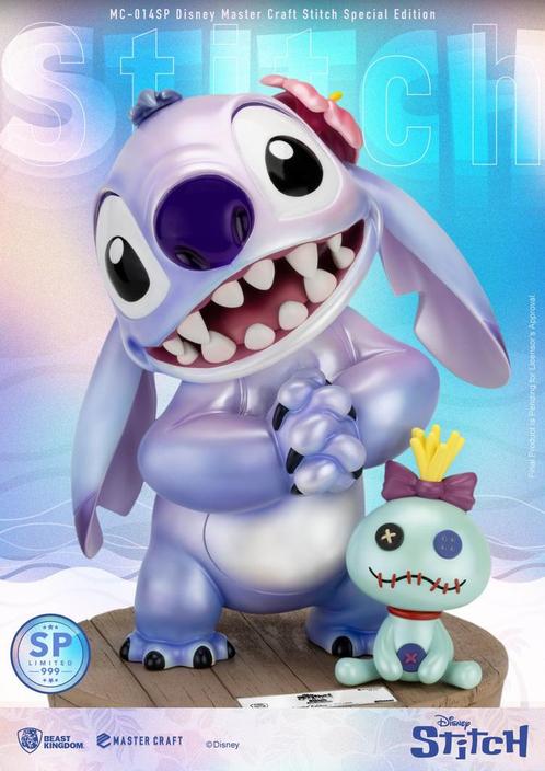 Disney Master Craft Statue Lilo & Stitch Stitch Special Edit, Verzamelen, Disney, Ophalen of Verzenden