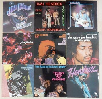 Jimi Hendrix - Great collection of 9 x albums - Diverse
