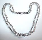 Halsketting - 18 karaat Witgoud - 0.25ct. tw. Diamant, Handtassen en Accessoires, Kettingen, Nieuw