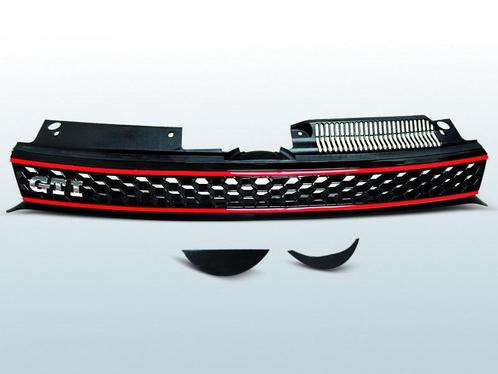 Grille | GTI type | Volkswagen Golf VI 2008-2012 | ABS Kunst, Auto-onderdelen, Carrosserie, Nieuw, Volkswagen, Verzenden