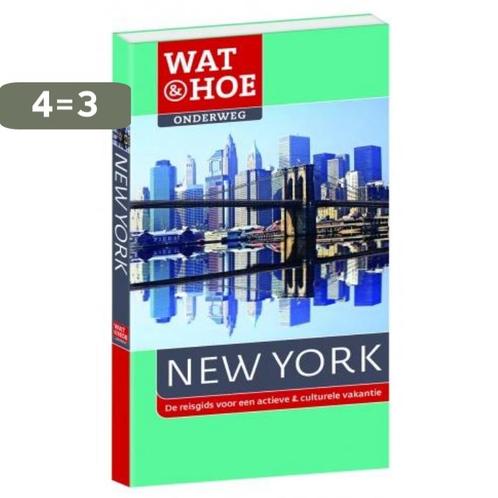 Wat & Hoe Onderweg New York / Wat & Hoe onderweg, Boeken, Reisgidsen, Zo goed als nieuw, Verzenden