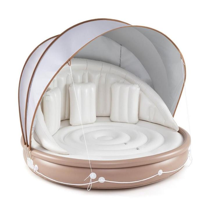 2dekans | Coast Opblaasbaar Drijvend Eiland 2-Zits met, Tuin en Terras, Zwembaden, Ophalen of Verzenden