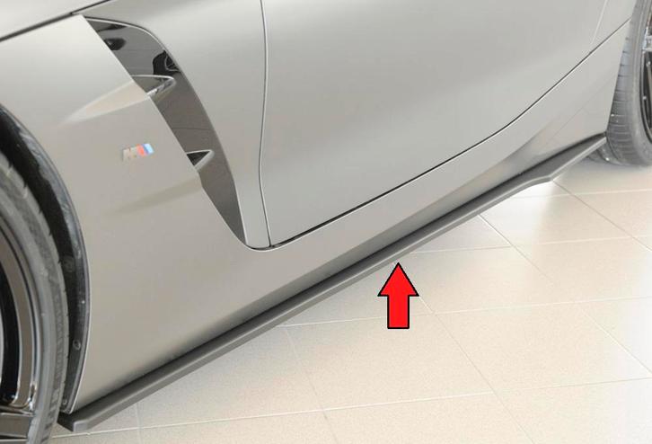 Side skirt aanzetstuk | BMW | Z4 Roadster 2019-, 2d cabriole, Auto-onderdelen, Carrosserie, Nieuw, BMW, Verzenden