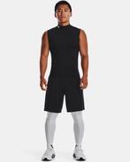 Under Armour HG Armour Comp Mock SL-BLK - Maat LG, Kleding | Heren, Maat 52/54 (L), Zwart, Under Armour, Nieuw