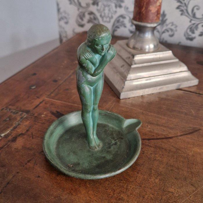 Max le Verrier - max le verrier - Beeldje, La Frileuse - 13, Antiquités & Art, Curiosités & Brocante