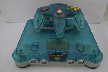 Nintendo 64 Console & Expansion pack (Clear Blue) beschikbaar voor biedingen