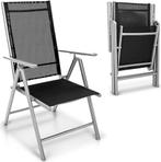 Tillvex® Tuinstoel Opklapbaar - Met armleuning - Antislip -, Tuin en Terras, Verzenden, Nieuw