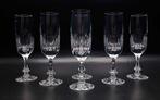 Daum - Flûte à champagne (5) - CHINON - Cristal - verres à, Antiek en Kunst