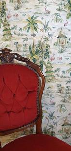 Nieuw ontwerp! Exclusieve Aziatische meubelstof - 300x280 cm