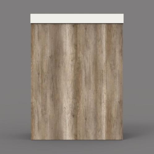 Fonteinkast BWS Canyon Oak met Marble Fontein Mat Wit, Doe-het-zelf en Bouw, Sanitair, Bad, Nieuw, Ophalen of Verzenden