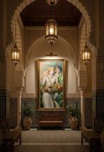 Gabriel Morcillo (1887-1973), Suiveur de - Serviteurs, Antiek en Kunst