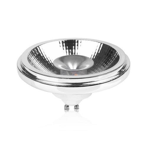 AR111/ES111 Dimbare LED Spot 12W 2700K 24D Witte voet, Maison & Meubles, Lampes | Lampes en vrac, Envoi