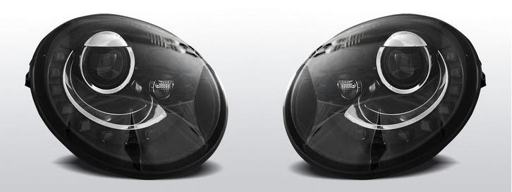 Koplampen | Volkswagen New Beetle 1998-2005 | zwart, Auto-onderdelen, Verlichting, Nieuw, Volkswagen, Verzenden