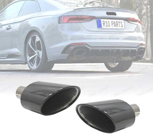 EMBOUTS DECHAPPEMENTS AUDI A4 16-19 LOOK RS4 NOIR, Autos : Pièces & Accessoires, Systèmes d'échappement, Envoi